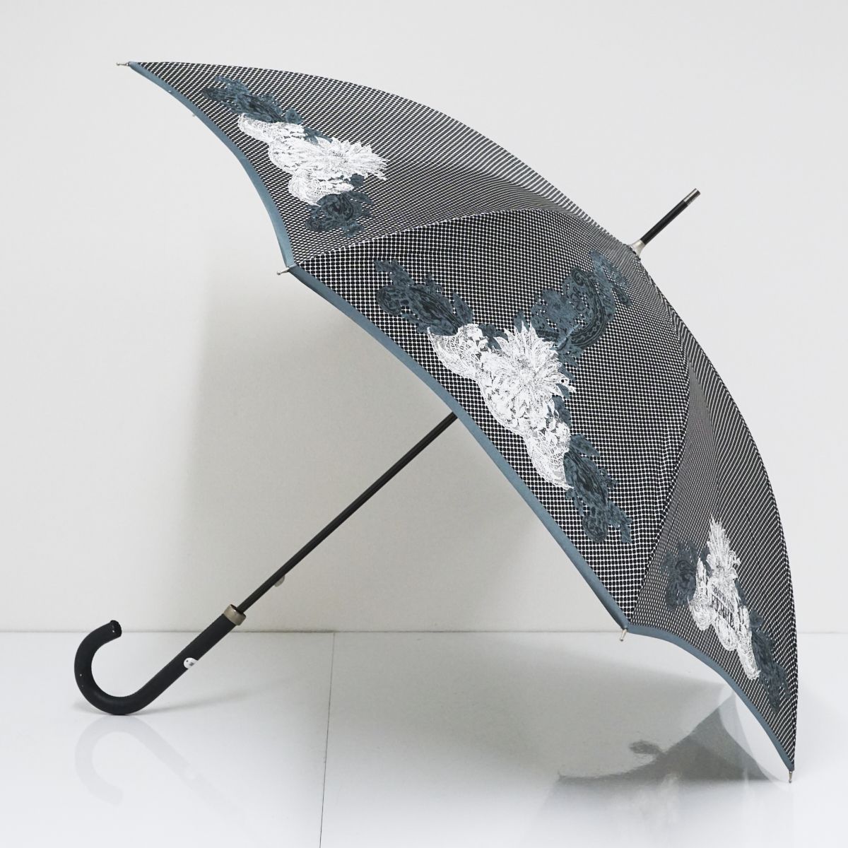 傘 Gianfranco Ferre ジャンフランコフェレ 高級 USED美品 60cm ユニ