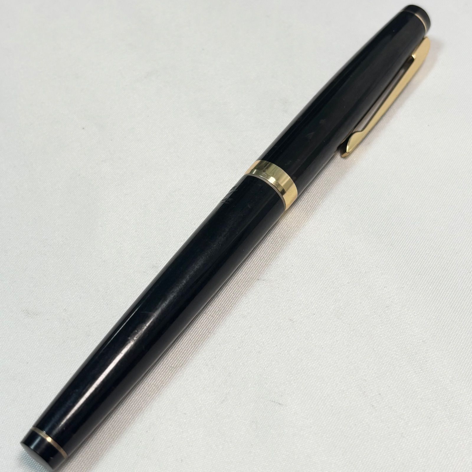送料無料】PLATINUM/プラチナ万年筆/18K/細字/ブラック/筆記用具 