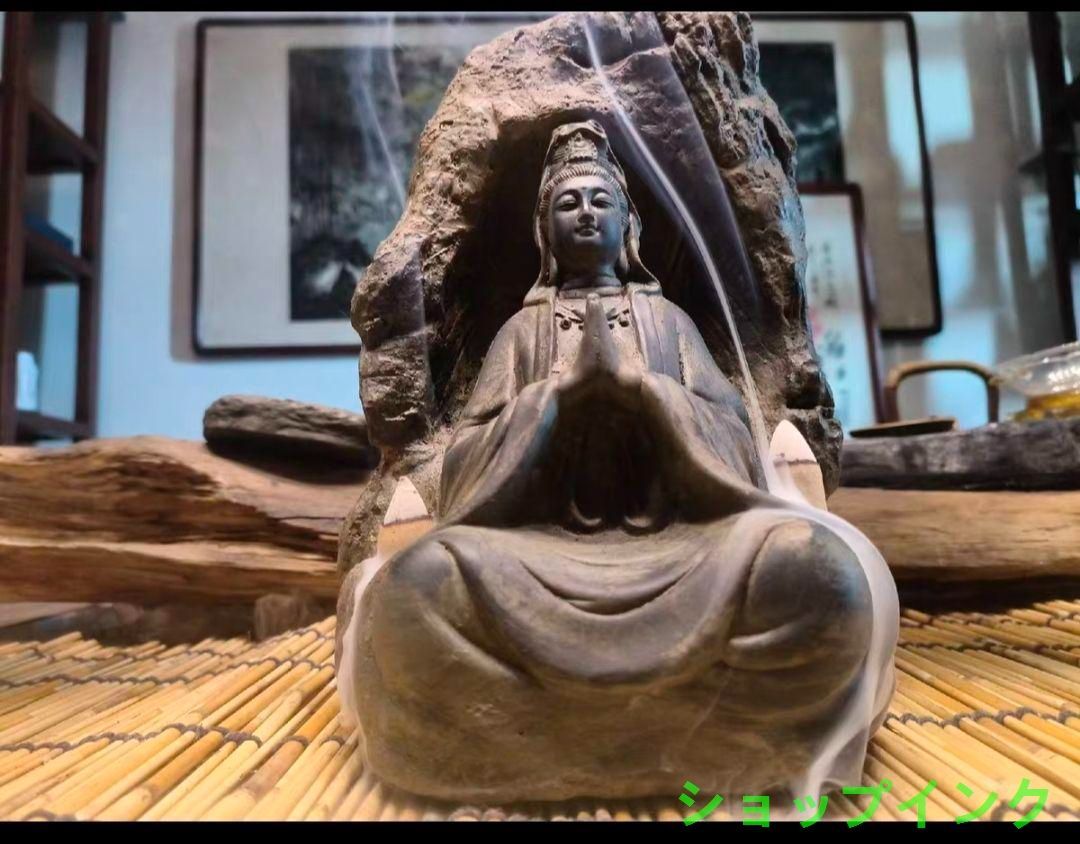 石仏 石像 媽祖 海神聖母 供養 祈福禅意 客間 玄関 卓上 装飾品 工艺品置物 Amazon.com: Usoway 树脂妈祖神像合掌天上圣母像居家供奉佛像