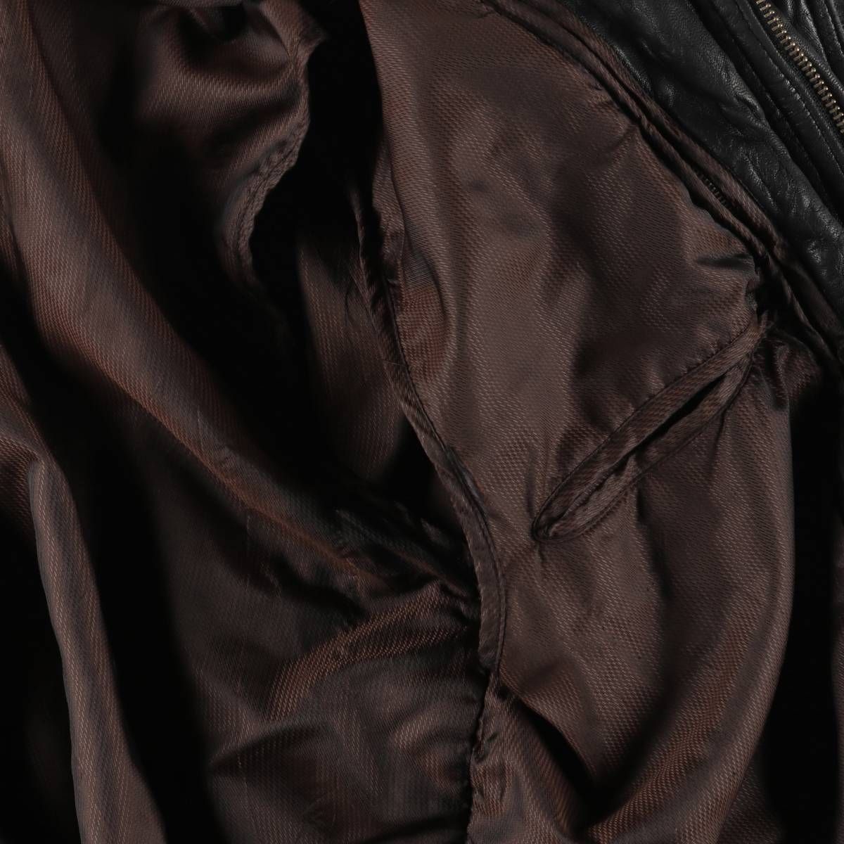 古着 ウィルソンズ WILSONS PELLE STUDIO レザーフライトジャケット  