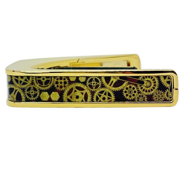 タリア カポ Thalia Capos DELUXE Series 24KG-G enGears G en Gears on Tiger Rye ギター 12インチフレットパッド付属