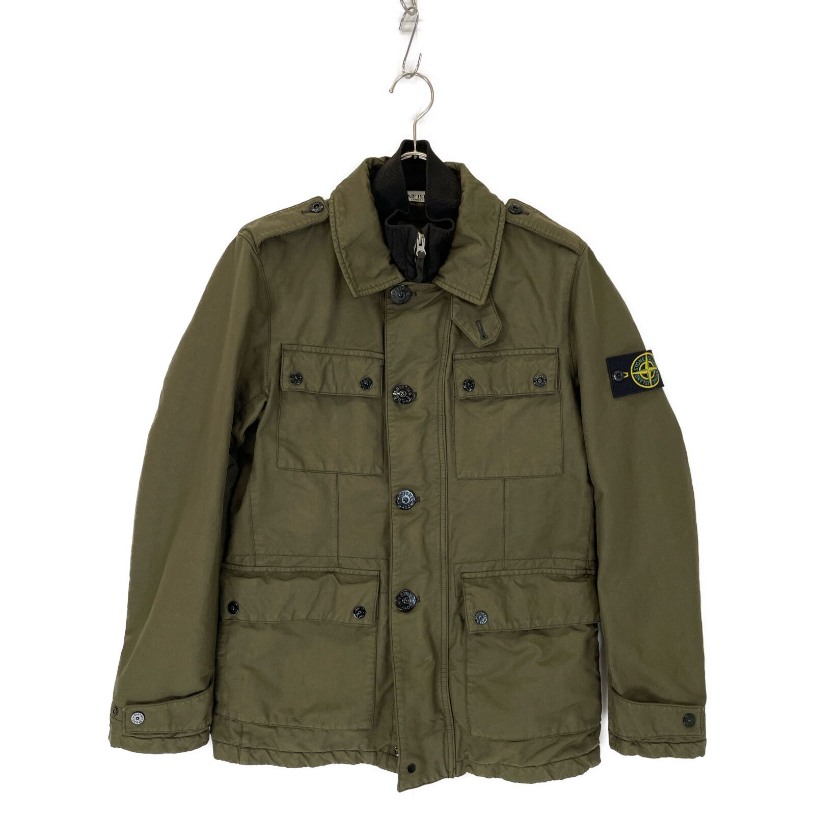 STONE ISLAND ストーンアイランド 11AW 551542349 カーキ M-65 フィールドジャケット ジップブルゾン S - メルカリ