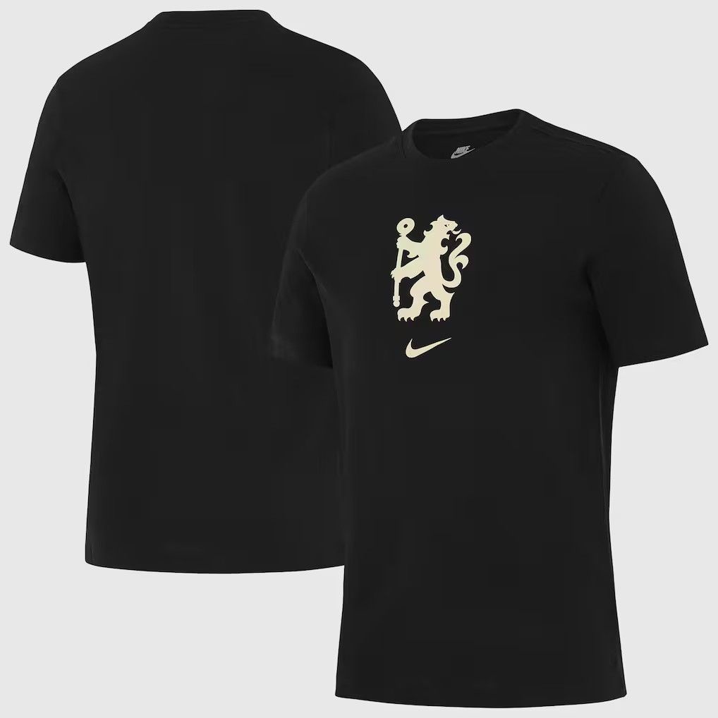 送料無料 匿名配送 Sサイズのみ ナイキ チェルシー FC クラブワールドカップ クレスト Tシャツ メンズ ブラック 黒 公式モデル 日本未発売
