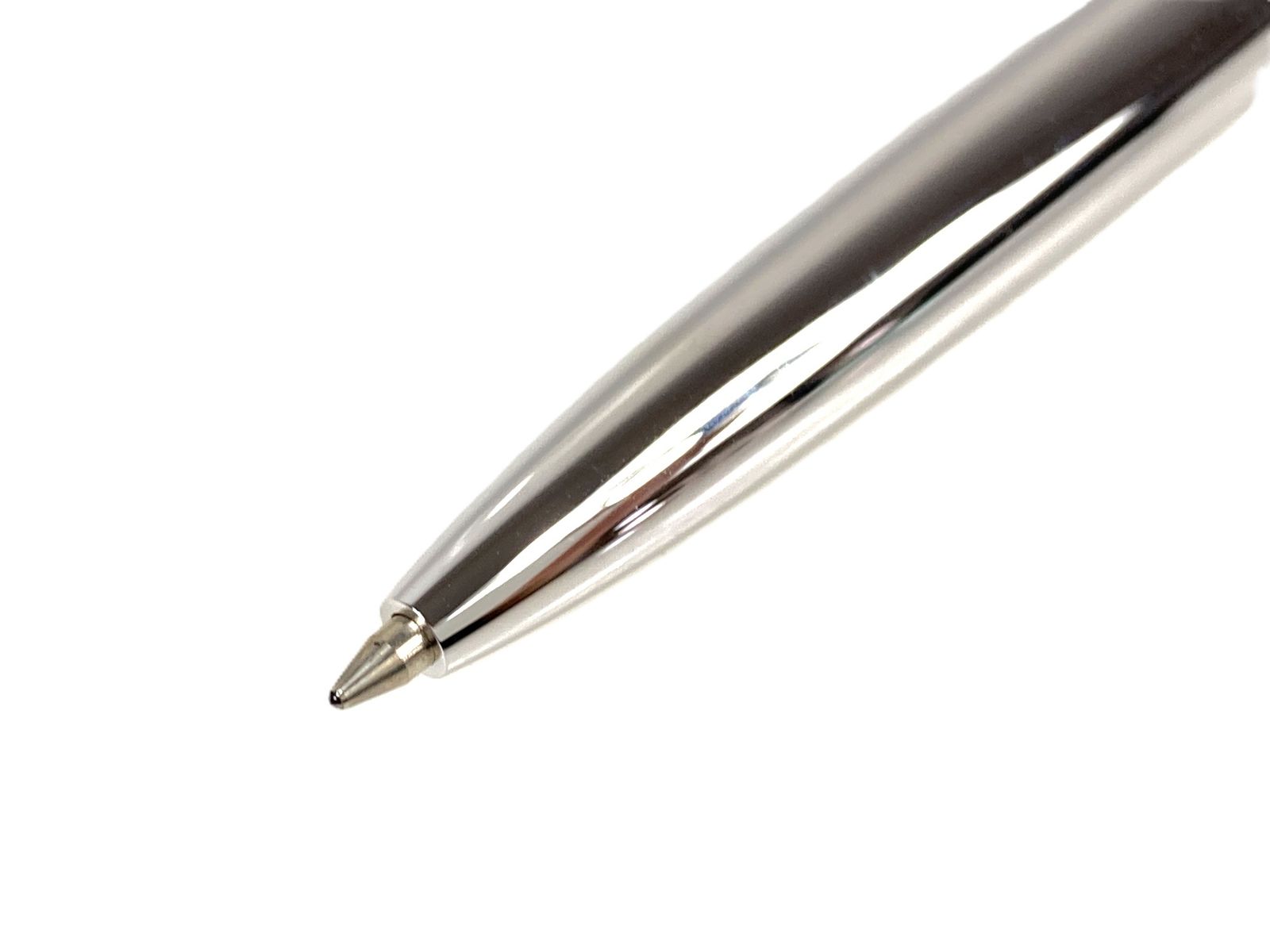 美品　ミキモト　MIKIMOTO　しずく型ミニパール付き　回転式　ボールペン　筆記OK　シルバーカラー&times;ゴールドカラー　送料無料