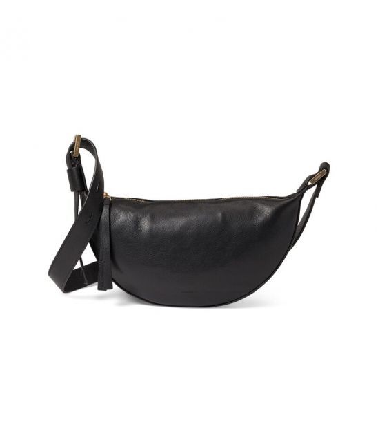 【送料無料】 オールセインツ レディース ハンドバッグ バッグ Half Moon Crossbody Black
