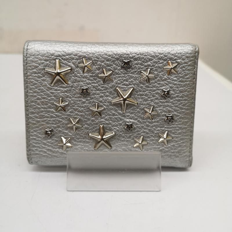 JIMMY CHOO ジミーチュウ 財布 二つ折り ネモ ミニ 財布