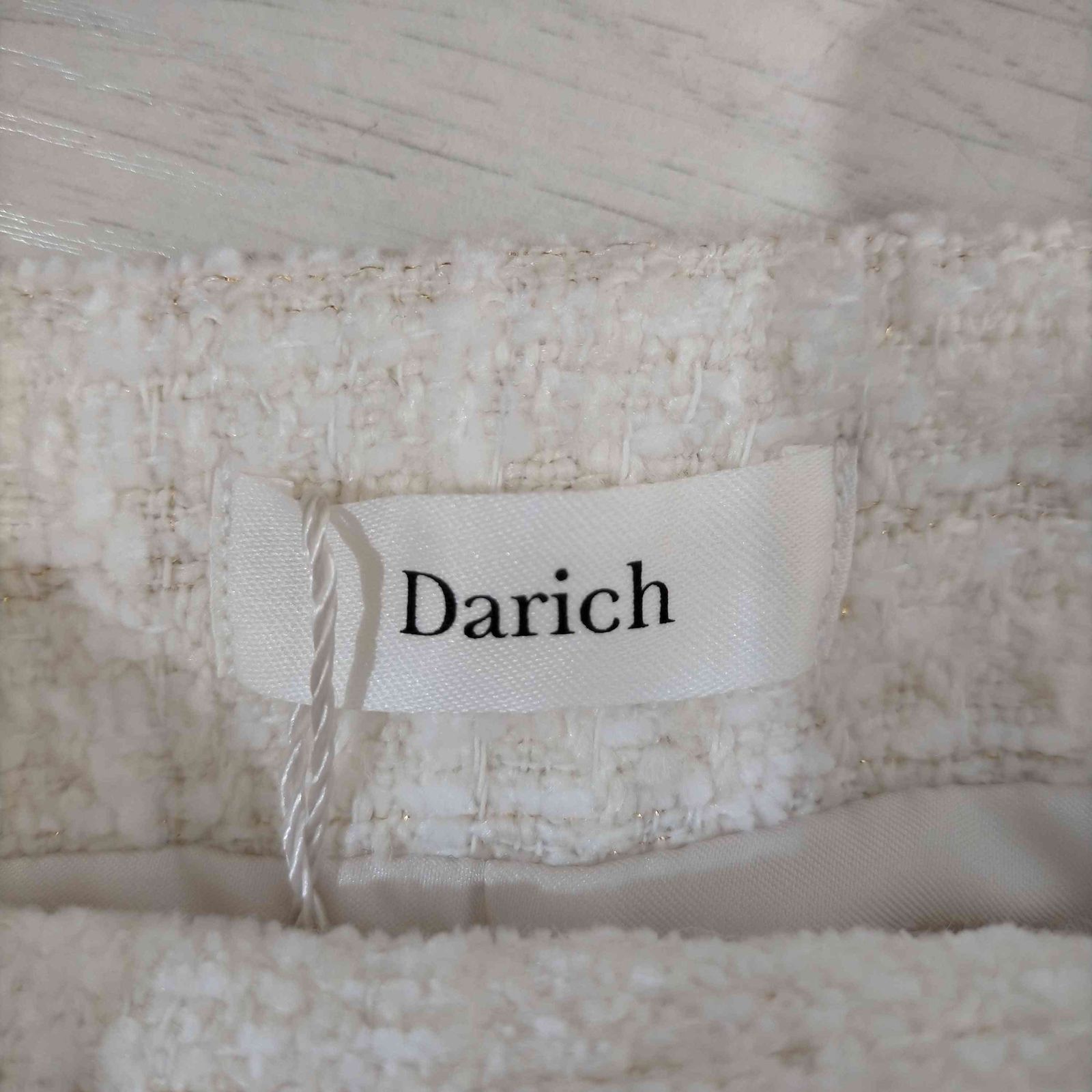 ダーリッチ Darich 23AW フラップツイードショートパンツ レディース M