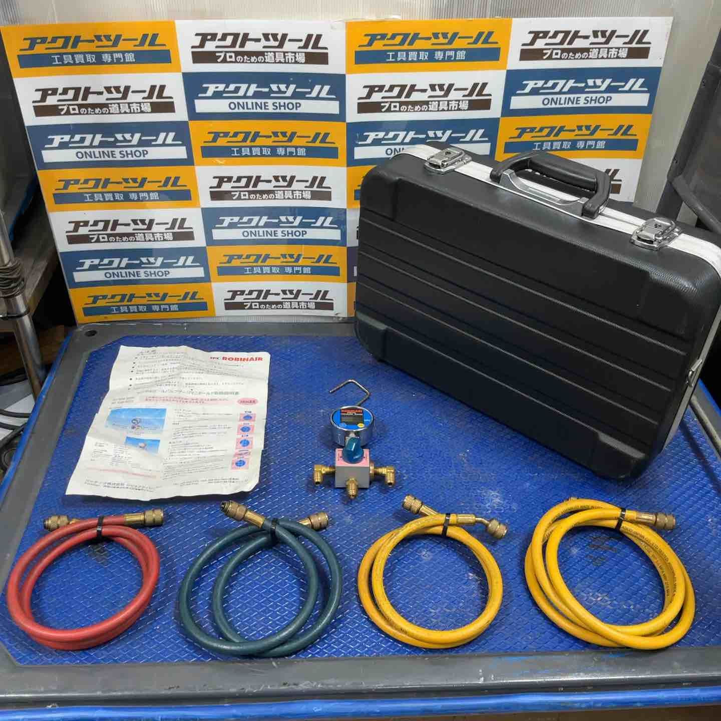 ROBINAIR ロビネア ゲージマニホールド GC64 動作未 草加店