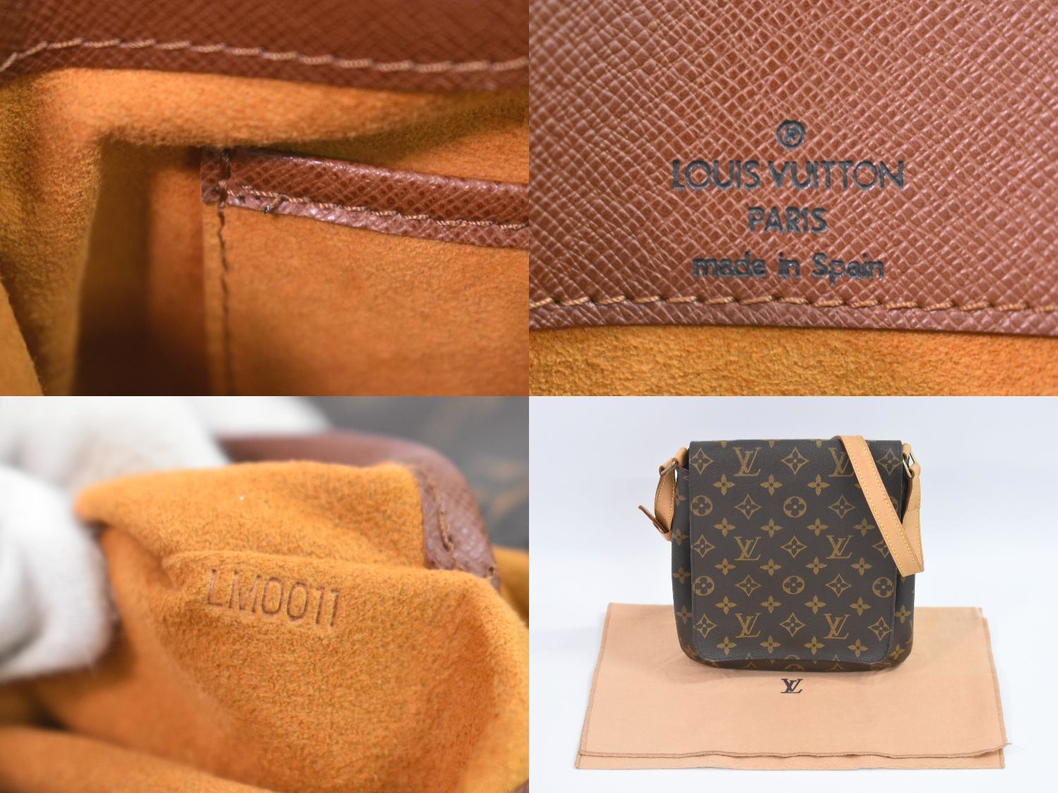 本物 ルイヴィトン LOUIS VUITTON 着飾ら LV ミュゼット サルサ  