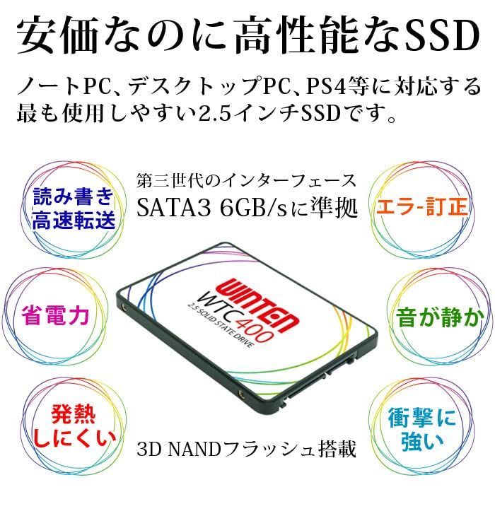 【SSD 1TB】WINTEN WTC400