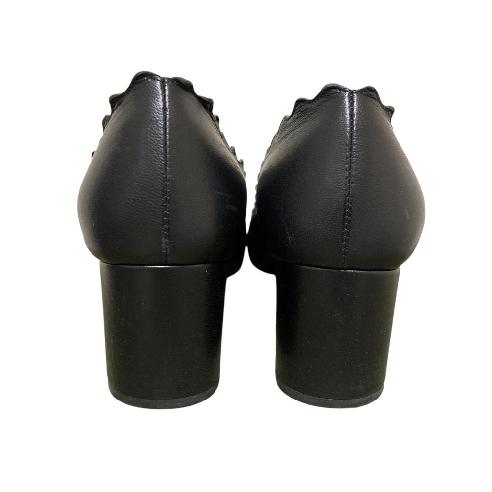 【美品】クロエ パンプス フラットシューズ スカラップ 36 23cm 美品】クロエ パンプス フラットシューズ スカラップ 36 23cm