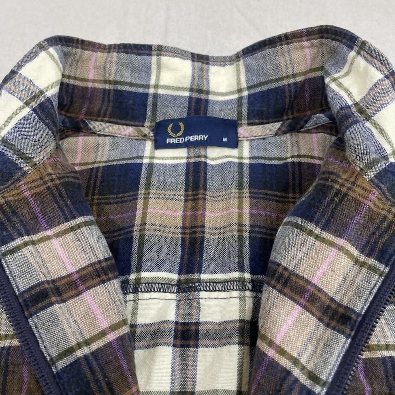 フレッドペリー チェック柄 ジャンパー FRED PERRY フレッドペリー