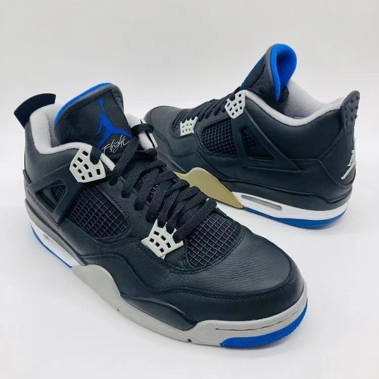 NIKE(ナイキ) サイズ: AIR JORDAN 4 RETRO Motorsports Alternate エア ジョーダン4 モータースポーツ  オルタネイト ハイカットスニーカー シューズ ブラック US9/ 308497-006 - メルカリ