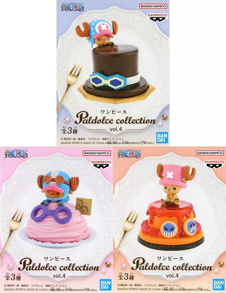 中古】フィギュア 全3種セット 「ワンピース」 Paldolce