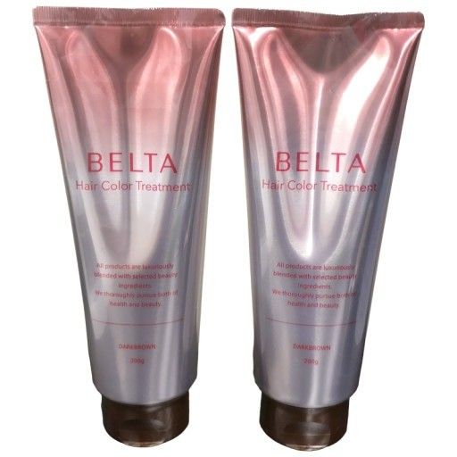 【未開封】 ベルタヘアカラートリートメント ダークブラウン 200g 3個 ヘアカラートリートメントダークブラウン 200g – 生活の木