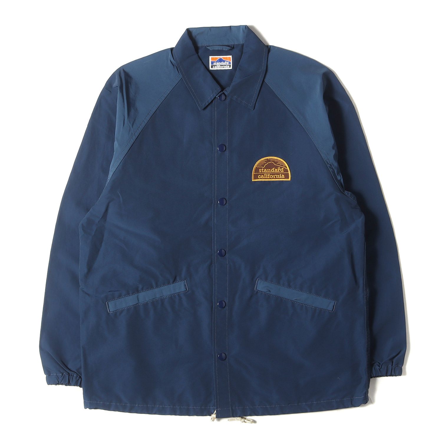 STANDARD CALIFORNIA スタンダードカリフォルニア ジャケット サイズ:L 23SS アウトドア ロゴ パッチ コーチジャケット SD  Outdoor Logo Patch Coach Jacket ネイビー 紺 日本製【メンズ】 - メルカリ