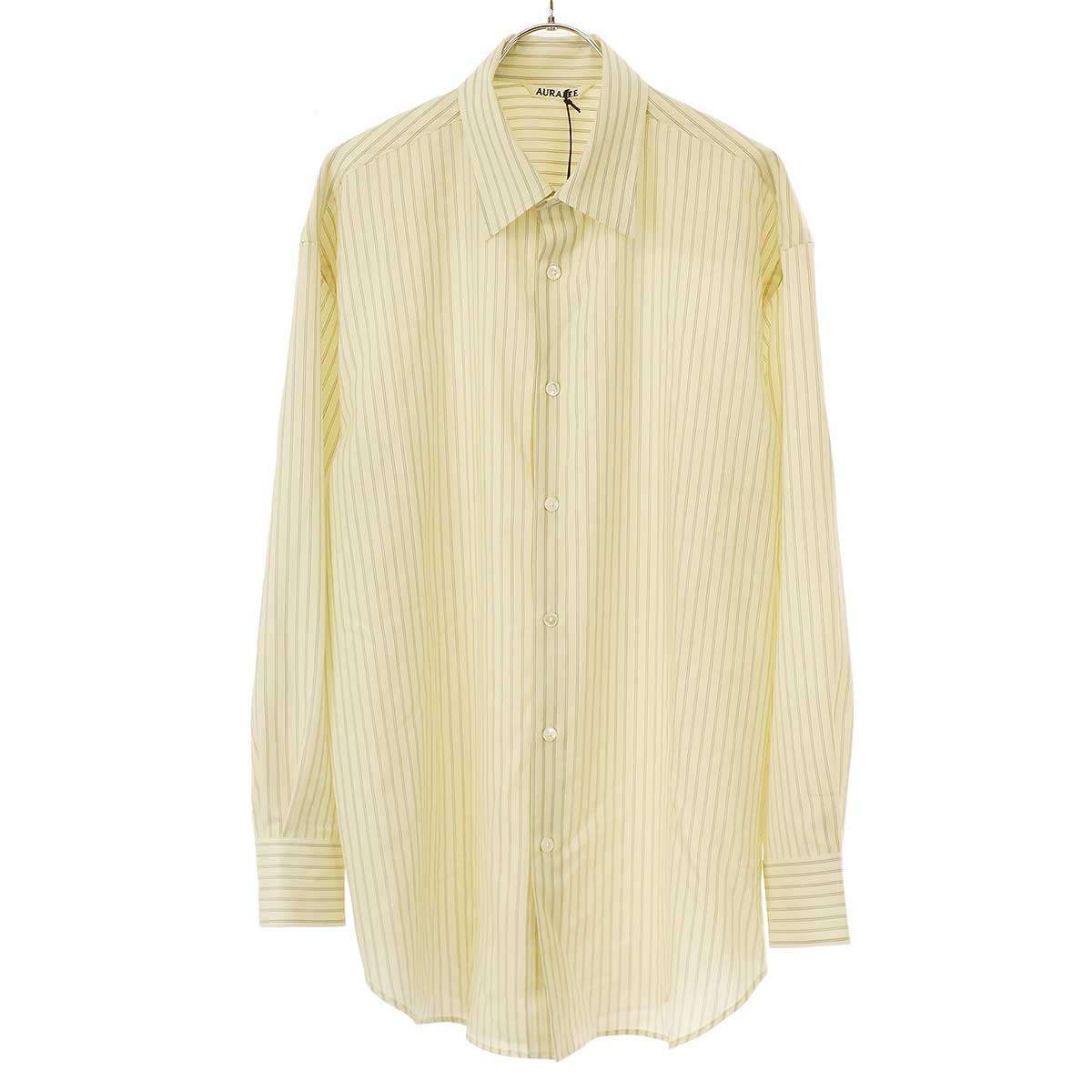 AURALEE オーラリー 25SS SUPER FINE WOOL STRIPE SHIRT AURALEE オーラリー 25SS SUPER FINE WOOL STRIPE SHIRT
