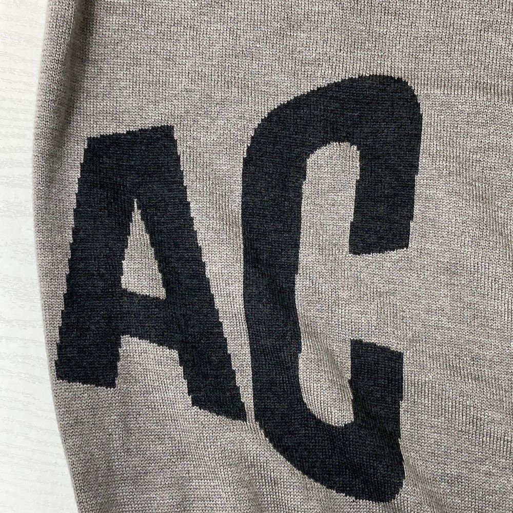 サイズ：1 WAAC ワック 072234720 ニット セーター  グレー系 [240101419478] ゴルフウェア レディース ストスト サイズ：1 WAAC ワック 072234720 ニット セーター グレー系