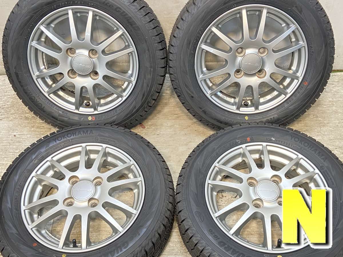 155 65R13 ヨコハマ アイスガード iG70 VELVA 13x4.0 42 100-4穴 タイヤ スタッドレスタイヤ ホイールセット 4本セット w13251003954