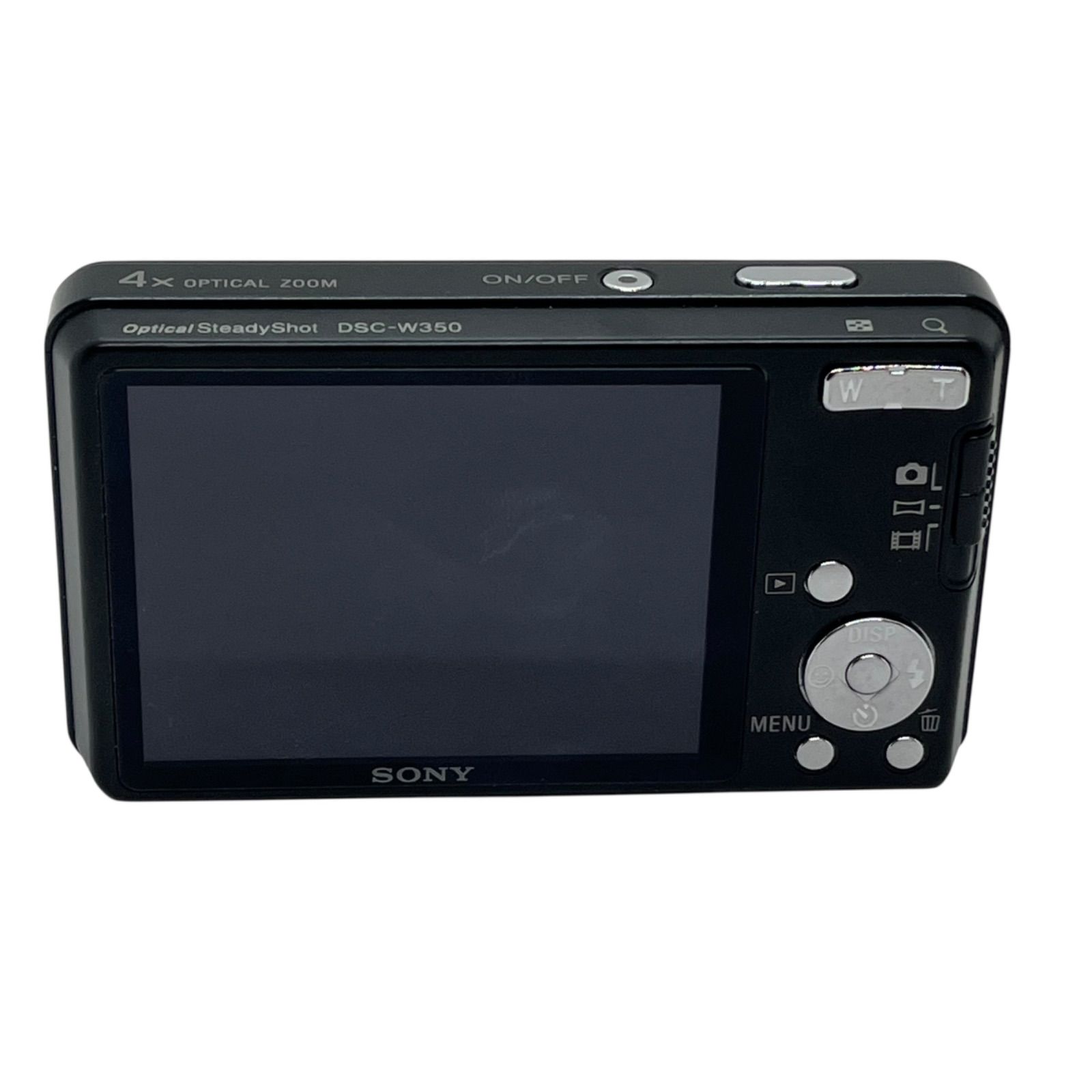  管34154 動作未 SONY ソニー Cyber shot DSC W 350 デジタルカメラ 2 7 5 4 18 8 ブラック コンデジ バッテリーなし コンパクトデジタルカメラ デジタルカメラ