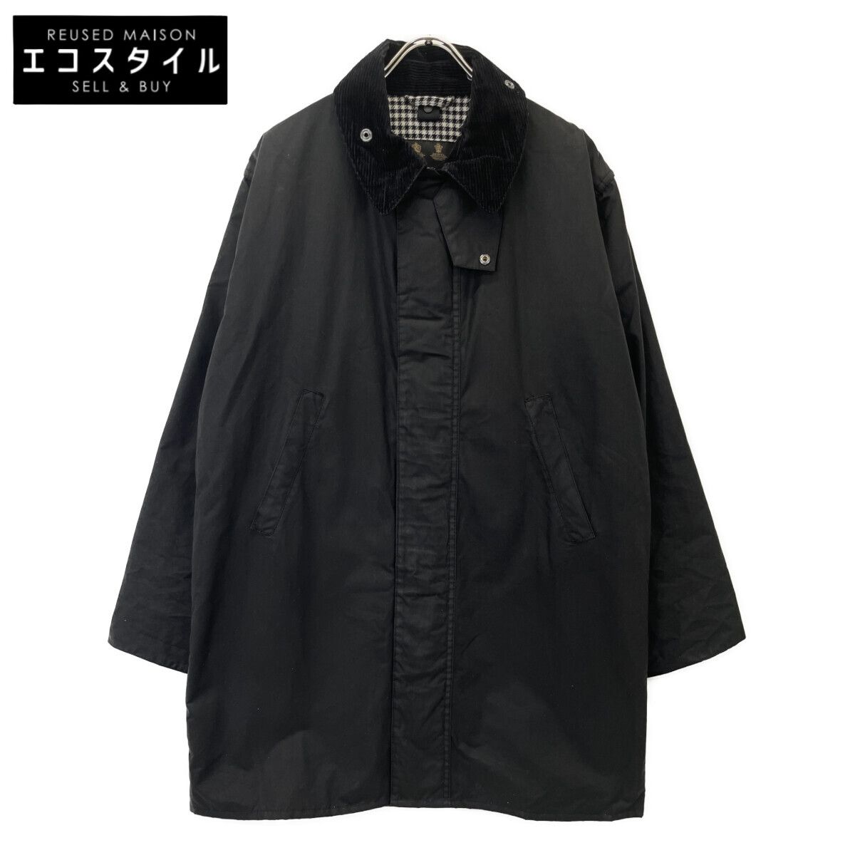 【新品未使用】シティショップ別注バブアーBORDERオイルドコート Barbour バブアー BORDER SL ボーダー フィールドジャケット