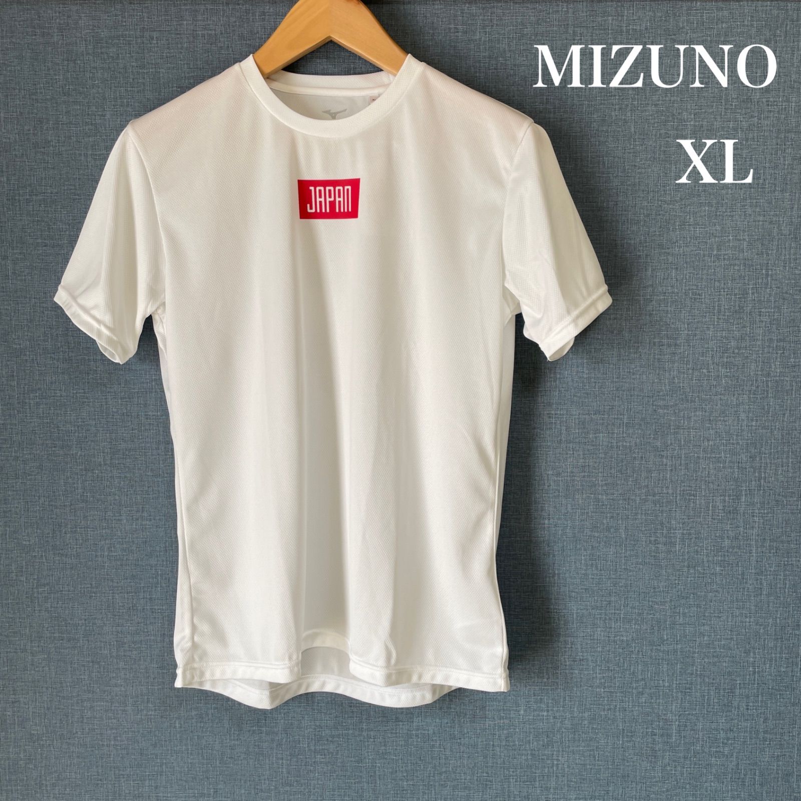 新品】ミズノ メンズ Tシャツ XL LL ホワイト 白 JAPAN - メルカリ