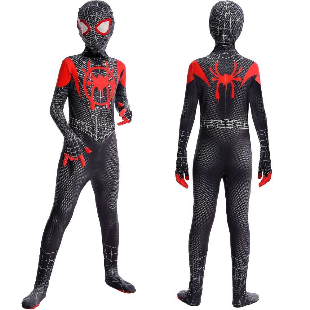 スパイダーマンコスプレ 子供から大人まで全身タイツ コスプレ