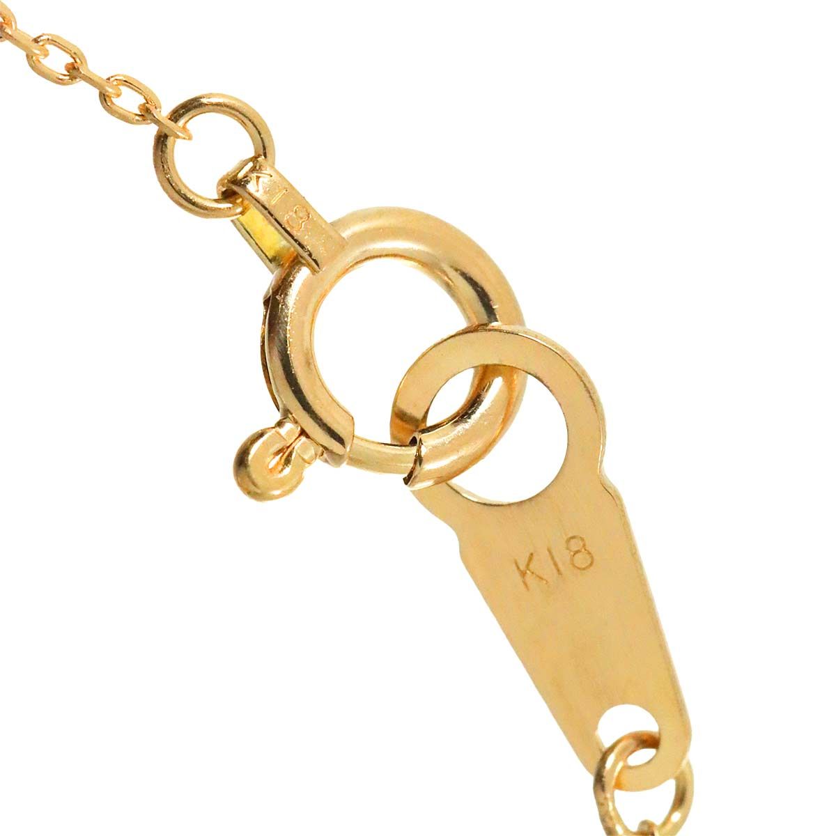 新品同様 ヴァンドーム青山 K18 イエローゴールド ルビー ダイヤ