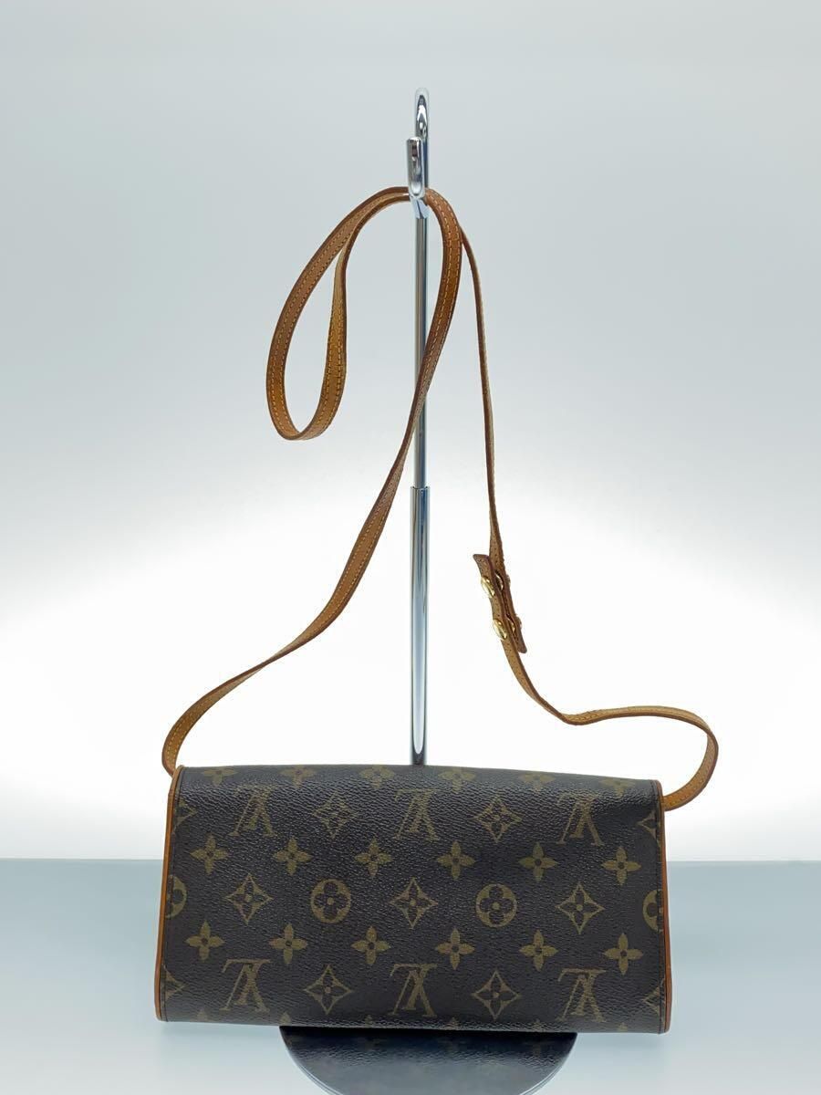 LOUIS VUITTON ポシェット・ツインGM_モノグラム・キャンバス_ ブラウン M51852 FL0051 - メルカリ