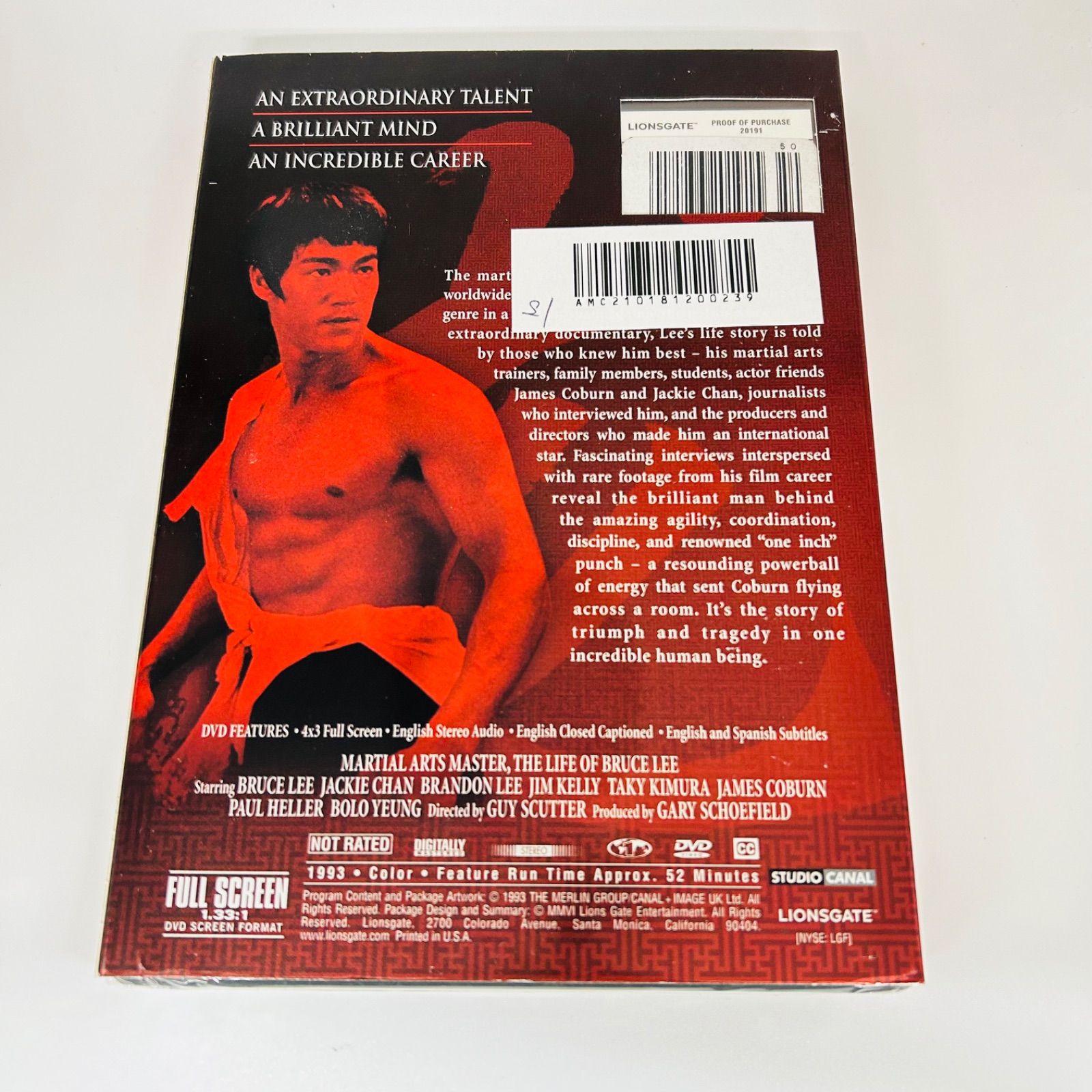 Martial Arts Master: Life of Bruce Lee ブルースリー [DVD