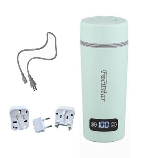 Focustarポータブルケトル電気ケトル小型海外対応100-240V兼用350ML