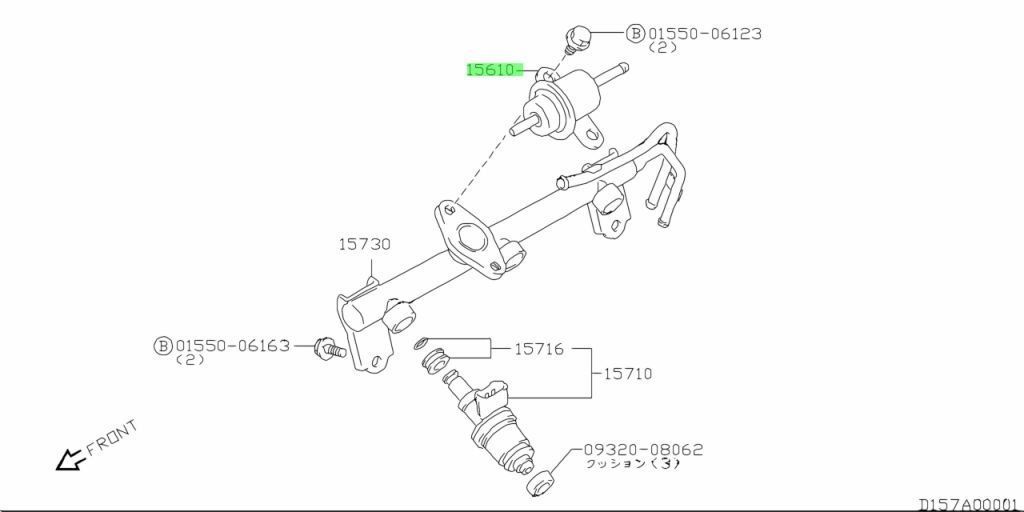 フューエルプレッシャーレギュレーター JDM