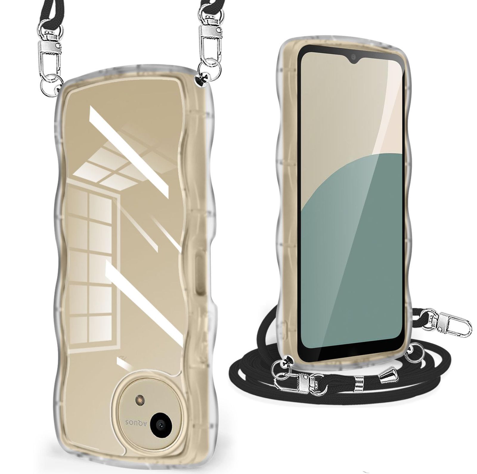 AQUOS wish4 本体 ケース付き Amazon.co.jp: AQUOS wish4 ケース クリア ショルダー アクオス