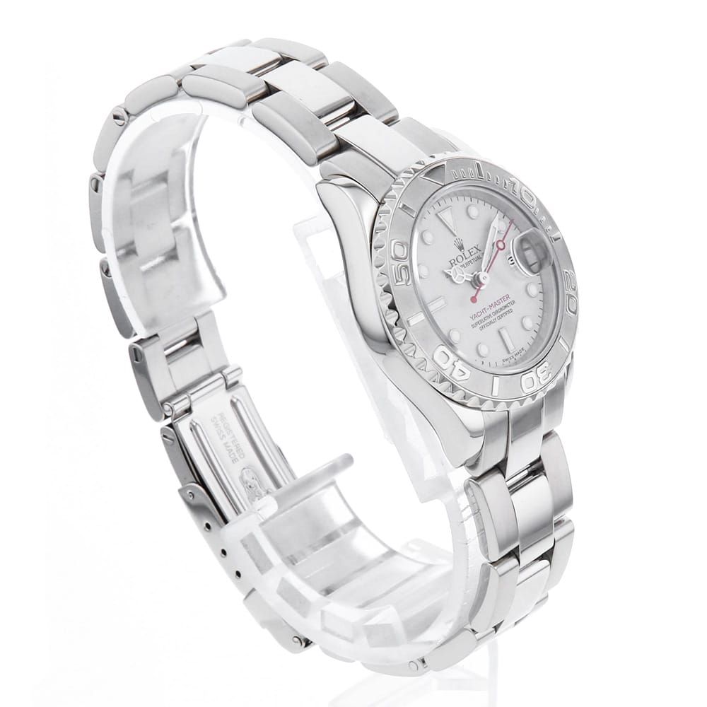 ロレックス ヨットマスター 169622 シルバー P番 中古 レディース