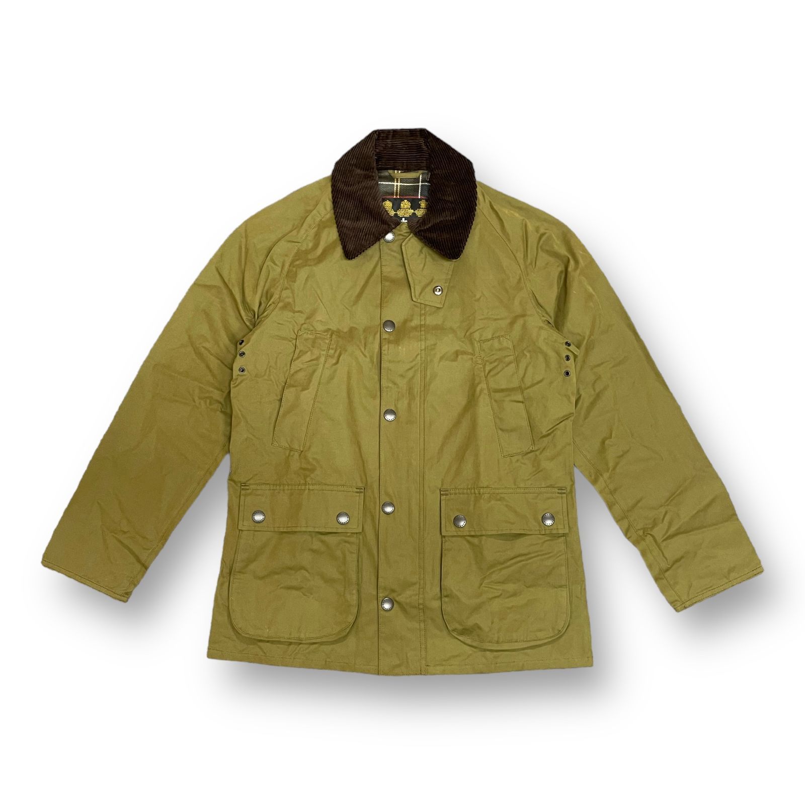 国内正規 美品 Barbour 22SS BEDALE SL PEACHED ビデイル ピーチド