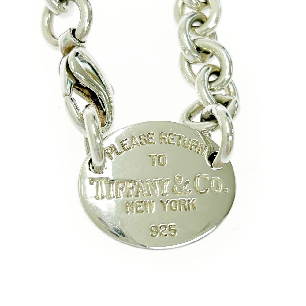 S*K様 Tiffany & Co. シルバーネックレス　刻印925 中古】【箱付き】 TIFFANY&Co. ティファニー シルバー リターン