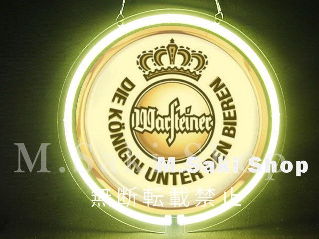 ヴァルシュタイナービール ネオンサイン ネオン看板 壁掛け Warsteiner Beer 広告用看板 ネオン管 看板 室内装飾 .