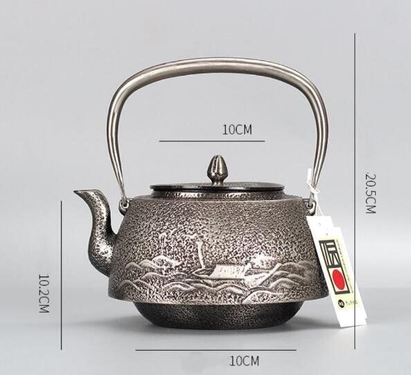 品質保証★鉄瓶 南部鉄器 砂鉄製 手作り コーティングなし老鉄瓶1300ML 楽天市場】送料無料 日本製 南部鉄器 砂鉄 鉄瓶 『桜』 1.4L