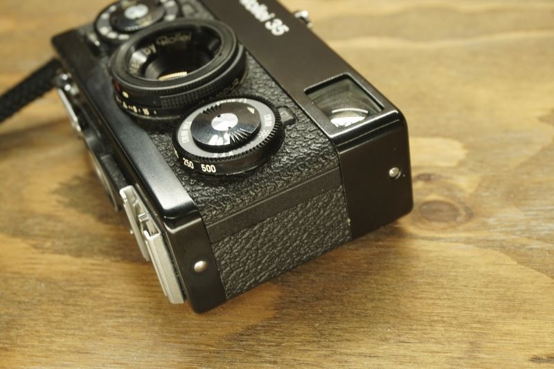 ☆新品級☆ Rollei 35 シルバー☆カビ・クモリなし！露出計作動！完動