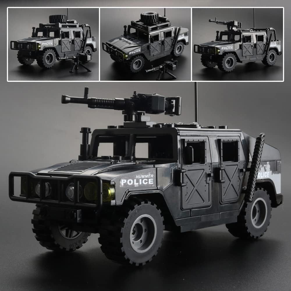 ハマー 車】＋ 【スカルマスク ミニフィグ 6体セット】 SWAT 特殊部隊 互換 人 人形 警察 ブロック - メルカリ