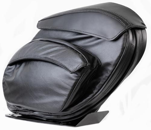 レトロシリーズV3 サドルバッグ レザー ダブル 2018年以降ソフテイル