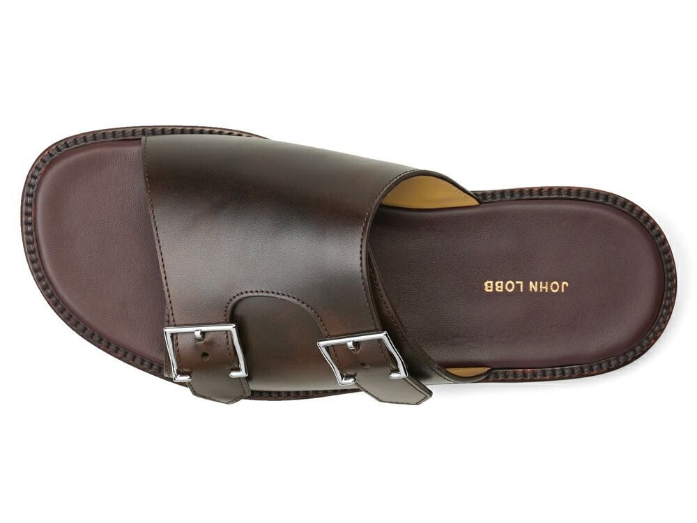 JOHN LOBB｜ジョンロブ BEACON PD レザーサンダル ダブルモンク - メルカリ