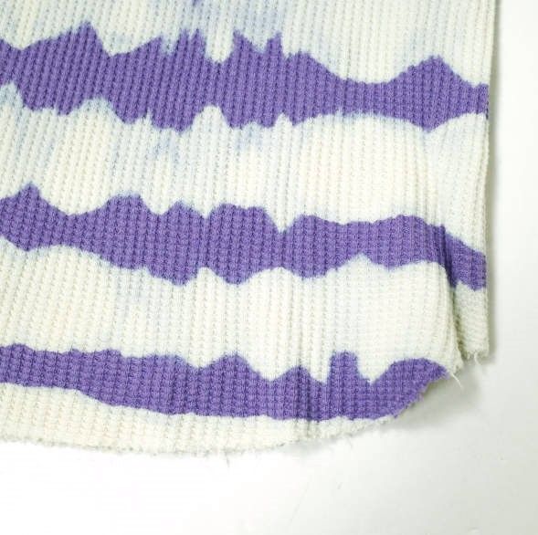 UNUSED アンユーズド 21SS 日本製 Tie Dye Thermal Long Sleeve
