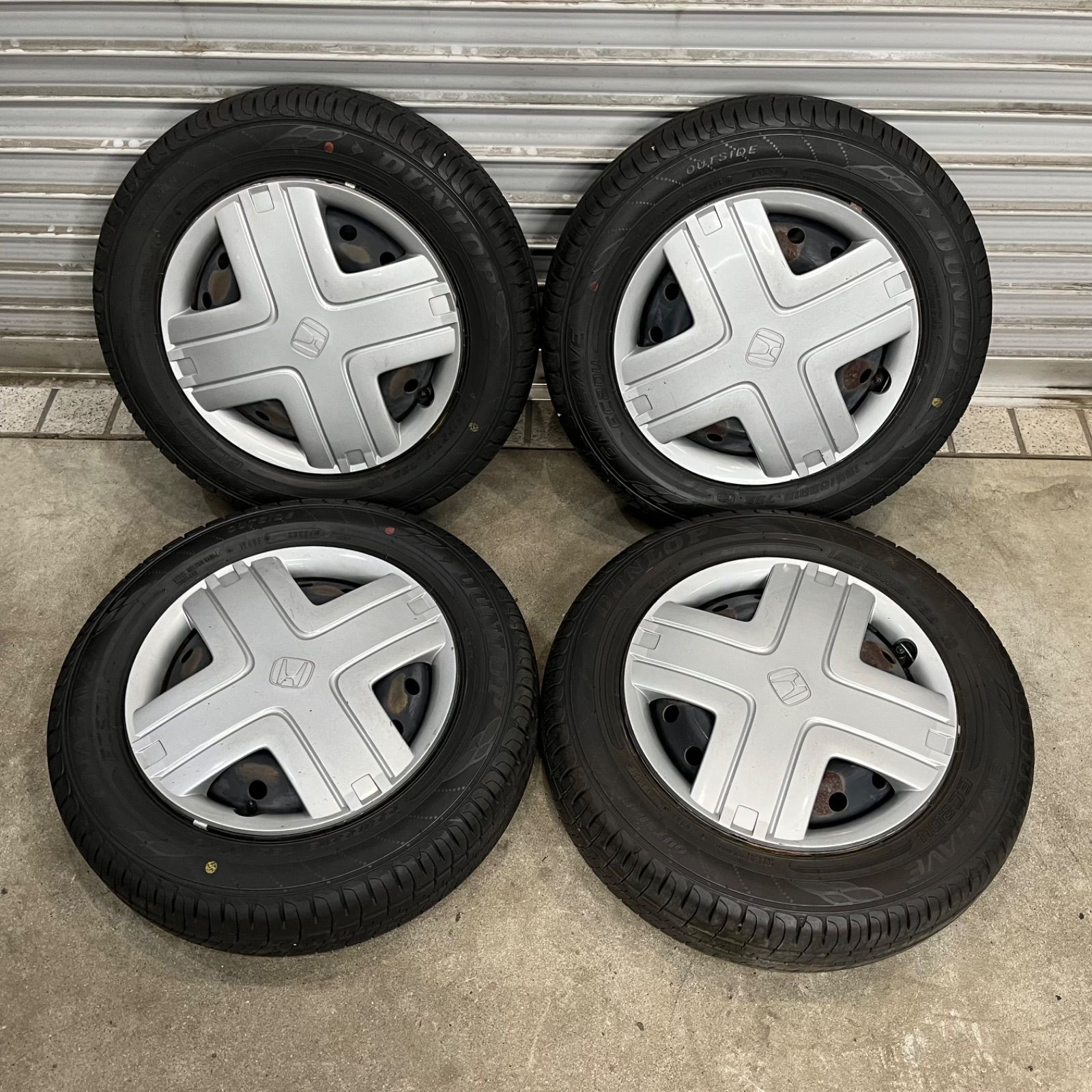 21 24年 155 65R13 ダンロップ エナセーブEC204 ホンダ JC1 ライフ ゼスト ザッツ 夏タイヤ