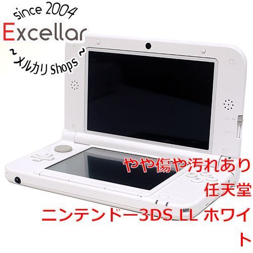 bn 16 任天堂 ニンテンドー3DS LL ホワイト SPR-S-WAAA 本体のみ 本体いたみ
