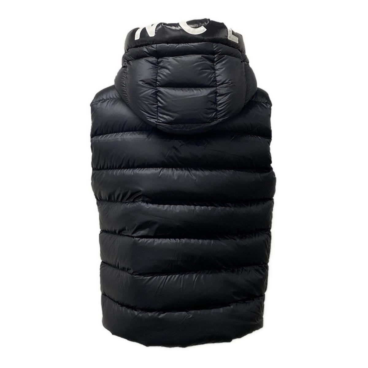 MONCLER(モンクレール) ダウンベスト サイズ2 M メンズ MONTREUIL(モントルイユ) G20911A00018 53048 黒×白  2021AW ダウン - メルカリ