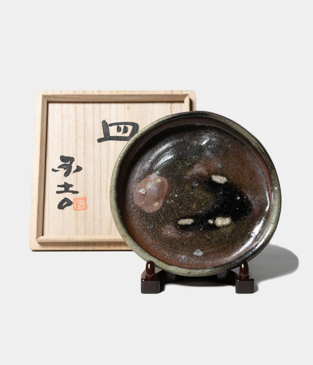 中国　新渡　青花山水文など　手付煎茶器　小猪口　三種十客　時代箱付　G　2989 中国 新渡 青花山水文など 手付煎茶器 小猪口 三種十客 時代箱付