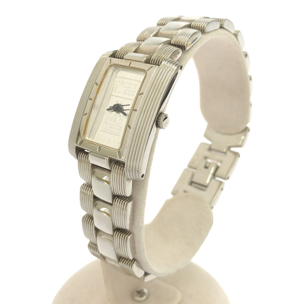 正規品，得価 Klaeuse 腕時計 CREDIT SUISSE FINE GOLD 999.9 クレディ