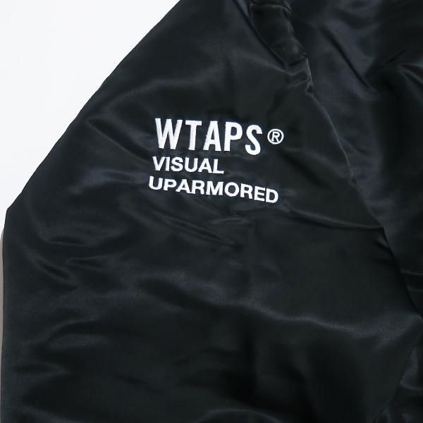 WTAPS ダブルタップス 23AW TEAM/JACKET/NYLON.TWILL.LEAGUE 232TQDT-JKM05 チーム ジャケット  ナイロン ツイル リーグ ブラック アウター - メルカリ