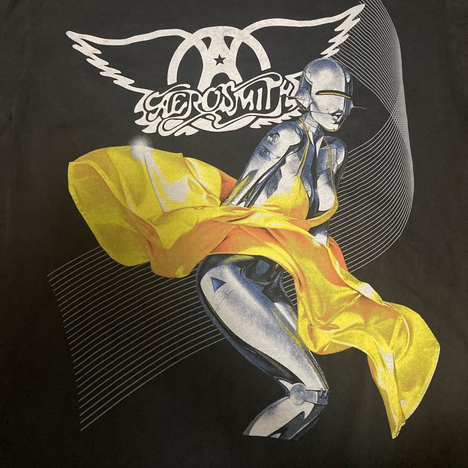 未着用 Aerosmith エアロスミス World Tour 2001-02 空山 基 Tシャツ 